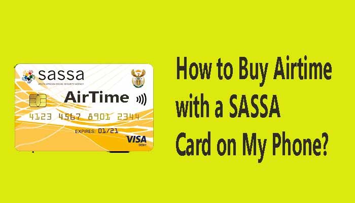 How to Buy Airtime with a SASSA Card on My Phone
