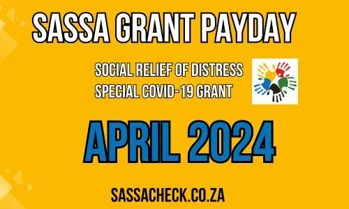 SRD payday for April 2024