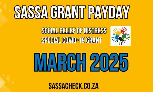 SRD payday for March 2025