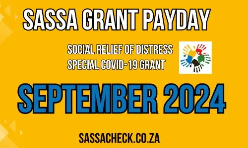 SRD payday for September 2024